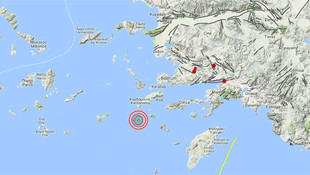 Çanakkalede deprem! 4,6 ile bir kez daha sallandı