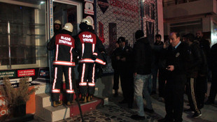 Elazığ'da iş yeri yangını