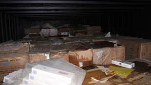 Elazığ'da kaçak sigarayla mücadele