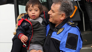 Engelli öğrenciler çevik kuvvette