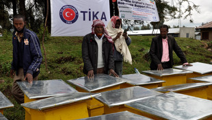 Etiyopyalı yetim ailelerin yüzü Türkiye sayesinde güldü