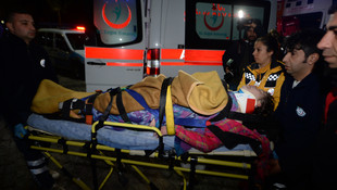 Falezlerden denize düşen kadın kurtarıldı