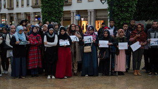 Fas’ta Halep’e destek gösterisi