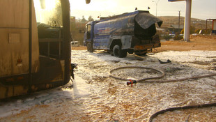 Gaziantep'te yakıt tankeri patladı