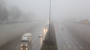Gaziantep'te yoğun sis