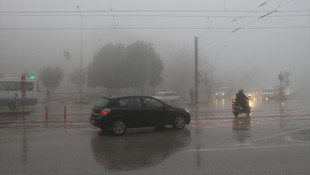 Gaziantep'te yoğun sis