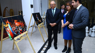 15 Temmuz Milli İradenin Yükselişi sergisi Gence'de açıldı