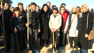 Gönül elçileri Bereket Ormanı oluşturdu