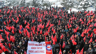 Hakkari teröre karşı tek yürek oldu