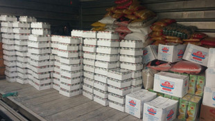 Halep için lojistik merkezi kurdular