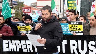 Halep ölüyor, çığlığına ses ver etkinliği