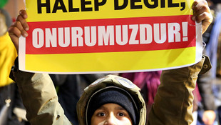 Halep'teki sivillere yönelik saldırılara tepkiler