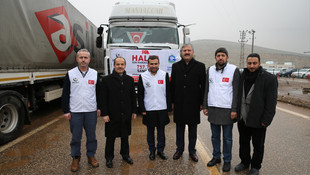 Halepli ailelere insani yardım