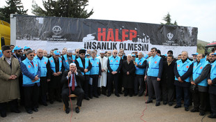 Halep'te İnsanlık Ölmesin kampanyası