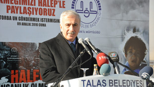 Halep'te İnsanlık Ölmesin kampanyası