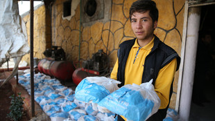 ''Halep'te İnsanlık Ölmesin'' kampanyası