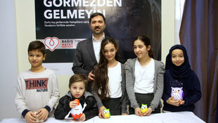Harçlıklarını Halepli çocuklara gönderdiler