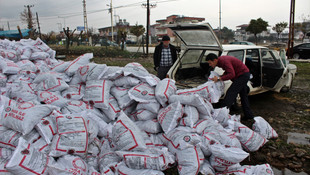 Hatay'a sığınan Suriyelilere yardım