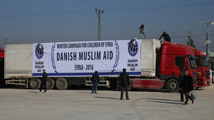 İç savaş mağduru Suriyelilere 8 ülkeden yardım