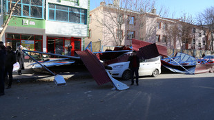 Iğdır'da şiddetli rüzgar