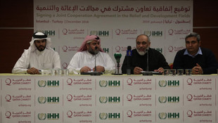 İHH ile Katar Charity partnerlik anlaşmasını yeniledi