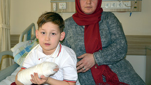 İlkokul öğrencisi pitbull saldırısına uğradı