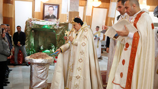 Iraklı Hristiyanların Noel programı
