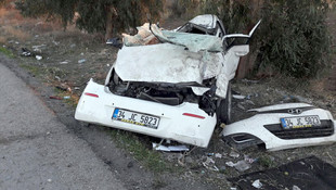 İzmir'de trafik kazası: 1 ölü, 9 yaralı