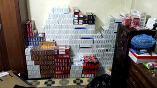 Kayseri'de kaçak sigara operasyonu