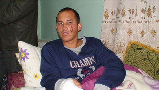 Kayseri'deki terör saldırısında yaralanan asker babaevine geldi