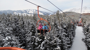 Kırgızistan'da kış turizmi