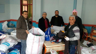 Kırıkkale'de Halep için yardım kampanyası