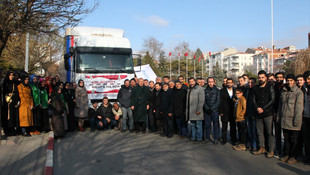 Kırklareli'nden Haleplilere yardım