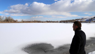 Kızılırmak buz tuttu