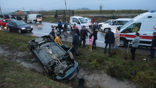 Kocaeli'de trafik kazası: 2 yaralı