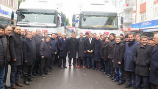 Kocaeli'den Suriye'ye un yardımı