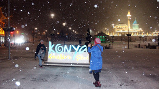 Konya ve Karaman'da eğitime kar engeli