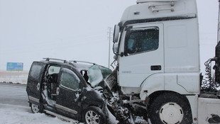 Konya'da trafik kazası: 1 ölü, 1 yaralı