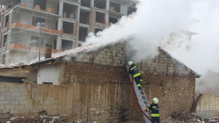 Konya'da yangın
