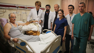 Kopan bileği tekrar yerine dikildi