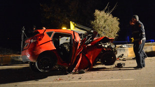 Köpeğe çarpmamak için yaşamını yitirdi