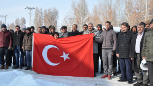 Koruculardan teröre tepki konvoyu