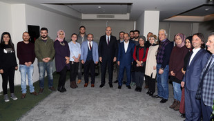 Kurtulmuş, Albayrak Medya Grubu'nu ziyaret etti