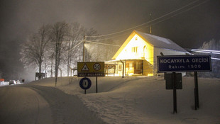 Kütahya'da kar yağışı