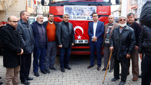 Kütahya'dan Halep'e yardım