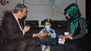 Lösemi hastası çocuğun hayalini gerçekleştirdiler