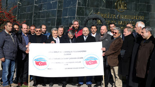 Merkez Bankası önünde dolar eylemi