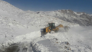 Mersinde karda mahsur kalan avcılar kurtarıldı