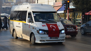 Minibüsçülerden teröre tepki konvoyu