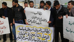 Musullu öğrenciler kentin en kısa sürede kurtarılmasını istiyor